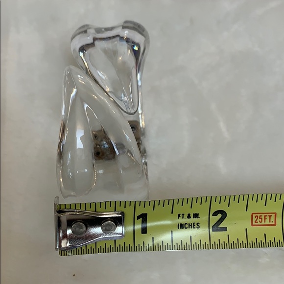 Clear hinged bracelet plastic - Picture 6 of 14